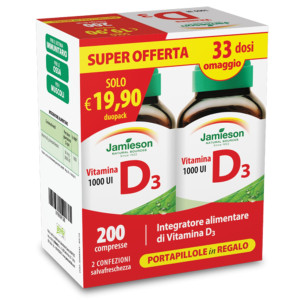 Jamieson D3 1000UI 200 cpr Duopack