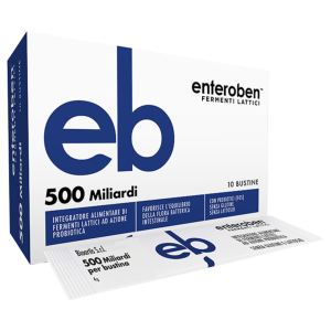 Enteroben Fermenti Lattici 500 mld 10 Bustine