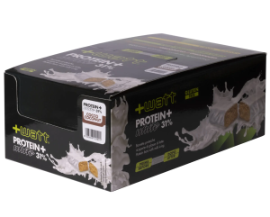 +Watt Protein+ White 24 Barrette Proteiche da 40 gr Cocco