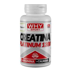 WHY SPORT Creatina Platinum 1300 120 cpr