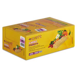 +Watt  Carbo Energy+ 20 barrette da 40 gr Frutti di bosco