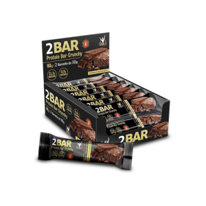 Net Integratori 2 Bar Barrette Proteiche Box 12 X 60 gr Doppio Cioccolato
