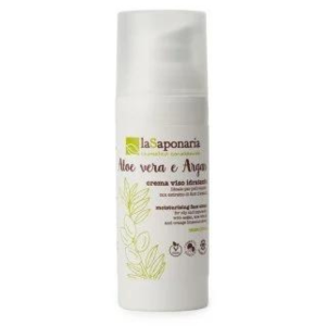 La Saponaria Aloe Vera e Argan Crema Viso 50 ml