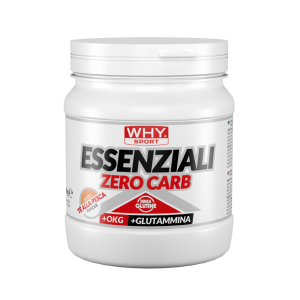 WHY SPORT Essenziali Zero Carb Aminoacidi 240 gr Tè alla Pesca