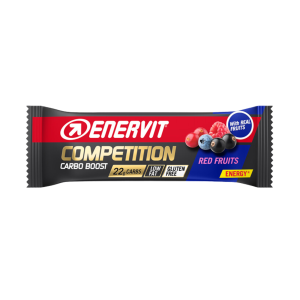 Enervit Competition Bar 1 X 30 gr Box Barrette Red Fruits