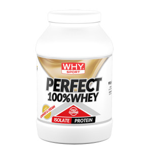 WHY SPORT Perfect 100% Whey 1800 gr Proteine Isolate Cookies & Cream