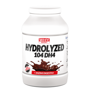 WHY SPORT Hydrolyzed 104 DH4 900 gr Black Chocolate