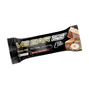 Net Integratori VB BAR 25 ELITE 1 Barretta Proteica Low Carb Wafer Nocciola