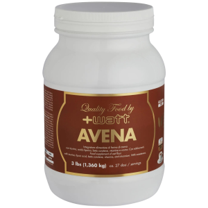 +Watt Avena Quality Food 3 lbs 1360 gr Cappuccino