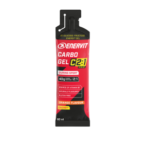 Enervit Carbo Gel C2:1 PRO Senza Sodio Arancia Box 1 X 60 ml