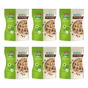 Enerzona Enervit Muesli Balance Dark Chocolate 6X230 gr