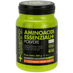 +Watt Aminoacidi essenziali+ polvere 300 gr Tropicale