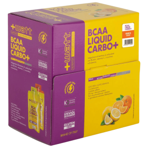 +Watt Bcaa Liquid Carbo+ flash 30 X 30 ml Arancia