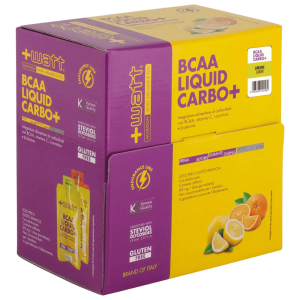 +Watt Bcaa Liquid Carbo+ flash 30 X 30 ml Limone