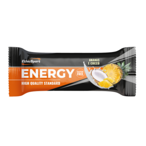EthicSport Energy Barrette di Carboidrati 1 x 35 gr Ananas e Cocco