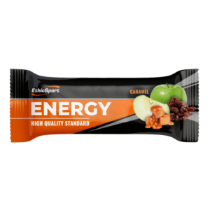EthicSport Energy Barrette di Carboidrati 1 x 35 gr Caramello Mela