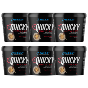 Self Omninutritions Self Omninutrition Quicky Ready Preparato Proteico 6X70 g Mela Cannella