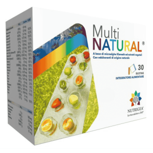 Nutrigea MultiNatural 30 Bustine Multivitaminico
