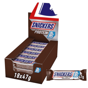 Mars Snickers Protein Barrette Proteiche Box 18 barrette da 47 gr
