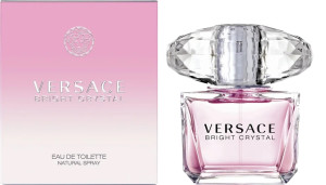 Woda toaletowa damska Versace Bright Crystal 50 ml (8011003993819). Perfumy damskie