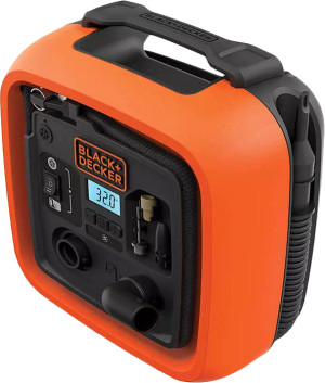 Sprężarka samochodowa Black+Decker ASI400. Kompresory samochodowe