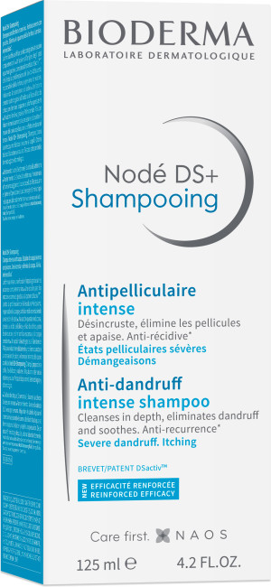 Krem-szampon przeciw łupieżowi i łojotokowemu zapaleniu skóry Bioderma Nodé DS+ 125 ml (3701129805060). Szampony
