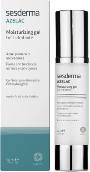 Nawilżający żel do twarzy Sesderma Azelac Moisturizing Gel 50 ml (8470002073241). Kremy do twarzy