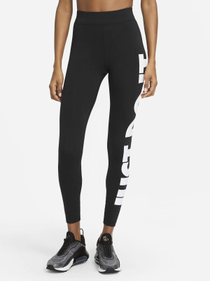 Legginsy damskie sportowe Nike W Nsw Essntl Gx Hr Lggng Jdi CZ8534-010 XS Czarne. Legginsy sportowe damskie