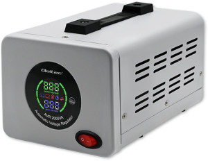 Stabilizator napięcia Qoltec automat AVR 2000VA (5901878507248). Stabilizator napięcia