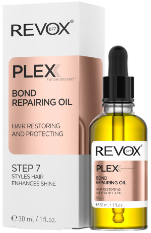 Olejek do włosów Revox B77 Plex Bond Krok 7 do regeneracji i ochrony termicznej 30 ml (5060565104952). Olejki do włosów