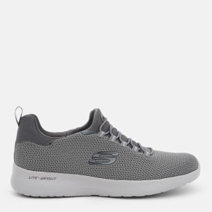 Buty sportowe męskie Skechers Dynamight 58360-CHAR 44 Szare (190872915189). Buty sportowe męskie