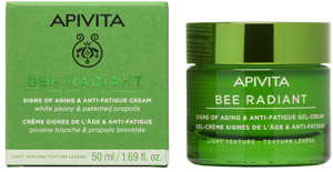 Żel-krem o lekkiej konsystencji Apivita Bee Radiant do ochrony przed oznakami starzenia i śladami zmęczenia 50 ml (5201279074241). Kremy do twarzy