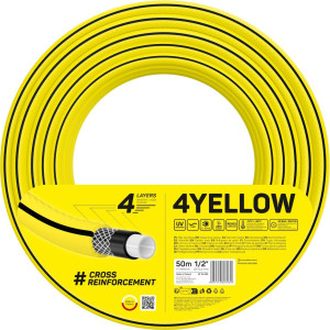 Wąż ogrodowy Cellfast 4Yellow 1/2" 50 m (10-502). Węże ogrodowe