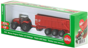 Siku model 1:87 Traktor Ferguson z przyczepą (1844). Kolekcjonerskie modele pojazdów