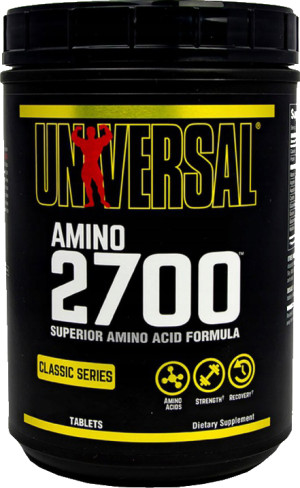 Suplement diety Universal Nutrition Amino 2700 700 tabletek (39442027023). Aminokwasy