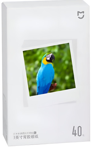 Papier fotograficzny Xiaomi Instant 3" 40 szt. (43710). Papier fotograficzny