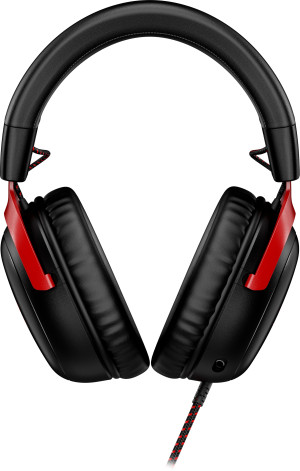 Słuchawki HyperX Cloud III Czarno-czerwone (727A9AA). Słuchawki