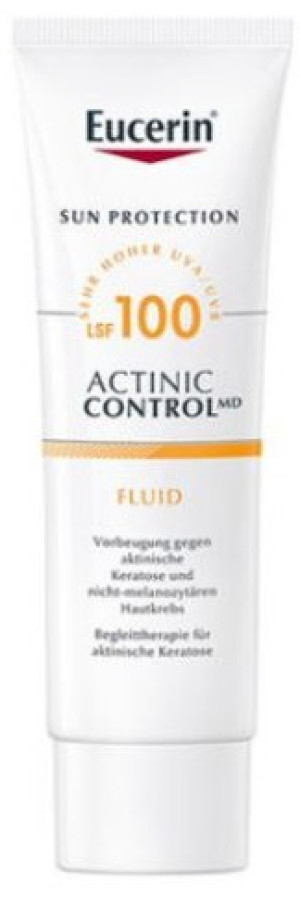 Krem z filtrem do twarzy Eucerin Actinic Control Md Fluido SPF100 80 ml (4251778100195 / 4005800343537). Kremy do twarzy