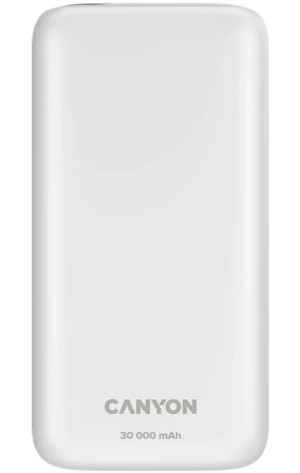 Powerbank Canyon 30000 mAh PB-301 Biały (CNE-CPB301W). Powerbanki