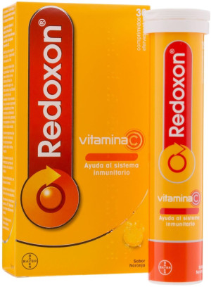 Suplement diety Redoxon Witamina C 30 Tabletek musujący Pomarańcza (8470001765475). Witaminy i minerały
