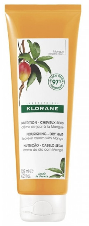 Krem do włosów Klorane Mango Leave-In Cream 125 ml (3282770141023). Kremy do włosów