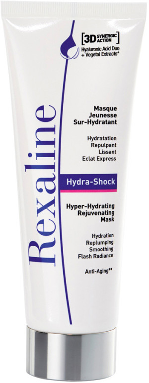 Kremowa maska do twarzy Rexaline 3D Hydra-Shock Hyper-Hydrating Rejuvenating Mask 75 ml (3593787001195). Maseczki do twarzy