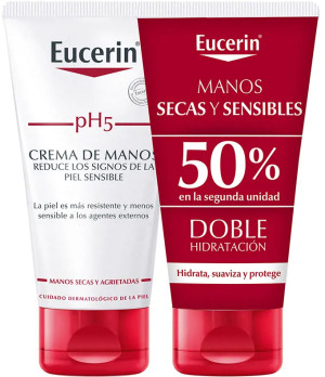 Krem do rąk Eucerin Ph5 Hand Cream 2 x 75 ml (4005800186042). Pielęgnacja dłoni