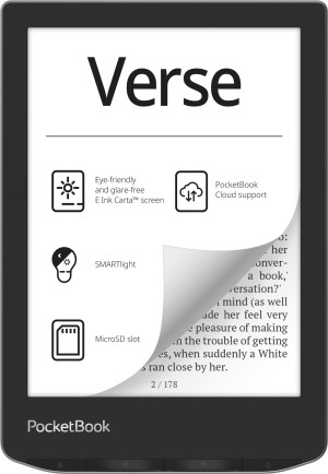 Czytnik e-booków PocketBook 629 Verse Grey (PB629-M-WW). Czytniki ebooków