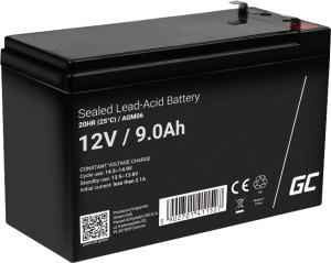 Akumulator Greencell AGM 12V 9Ah (5902701411527). Akumulatory i akcesoria do UPS