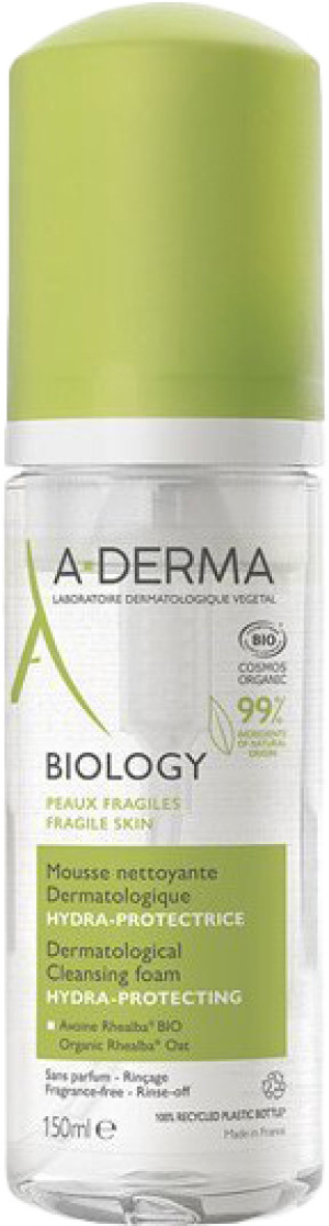 Mus do mycia twarzy A-derma Biology Cleasing Mousse 150 ml (3282770154085). Kosmetyki do oczyszczania twarzy