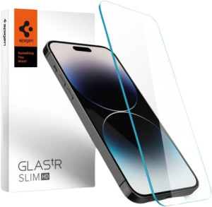 Szkło hartowane Spigen Slim do Apple iPhone 14 Pro Max (8809811866452). Szkła hartowane