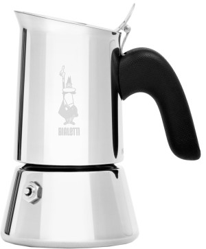 Kawiarka Bialetti New Venus na 2 filiżanki 90 ml srebrzysta (8006363028875). Kawiarki