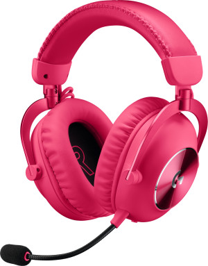 Słuchawki Logitech G Pro X 2 Lightspeed Wireless Magenta (981-001275). Słuchawki