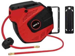 Przęwód pneumatyczny Yato YT-24242 na zwijaku automatycznym 8 mm x 10 m (5906083038396). Węże wysokociśnieniowe